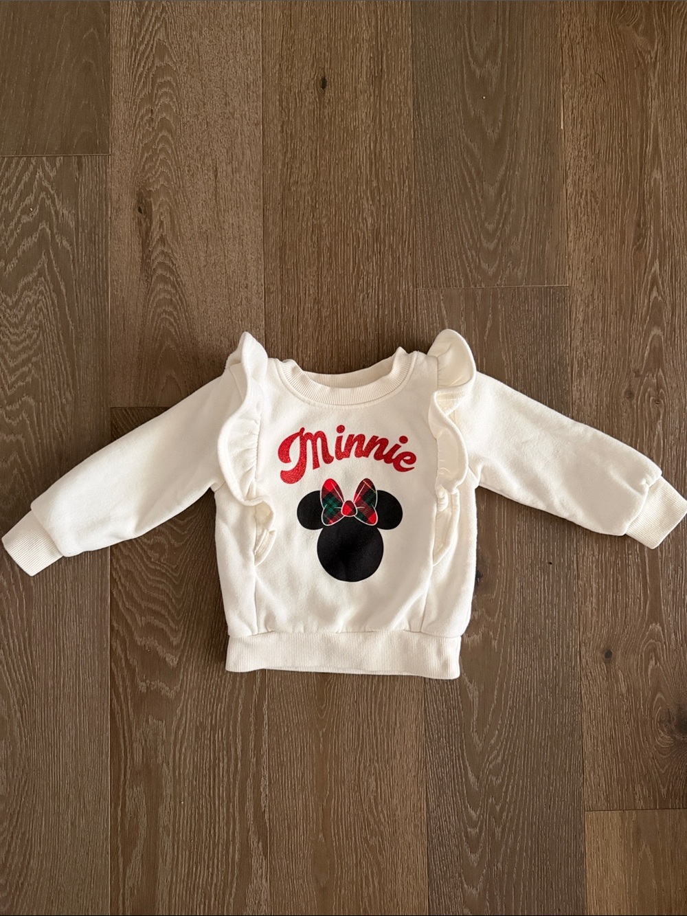 Baby Disney Minnie Mouse sweater. Size:12 Months. Gently Used.